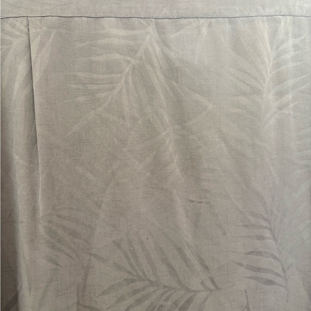 Claiborne‎ Men’s XL 100% Silk Floral Short Sleeve Button-Up Camp Shirt - Picture 4 of 5